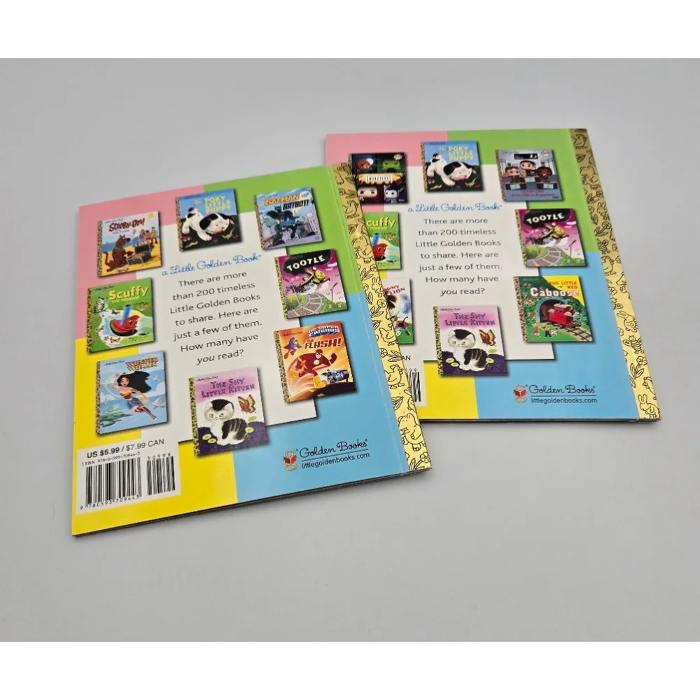 Golden Books Wonder Woman Back to the Future Pop Books Multicolor